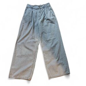 Light Wash Wide Leg Jeans size M*